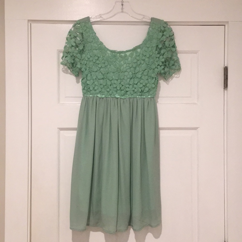 “Hot & Delicious” green dress